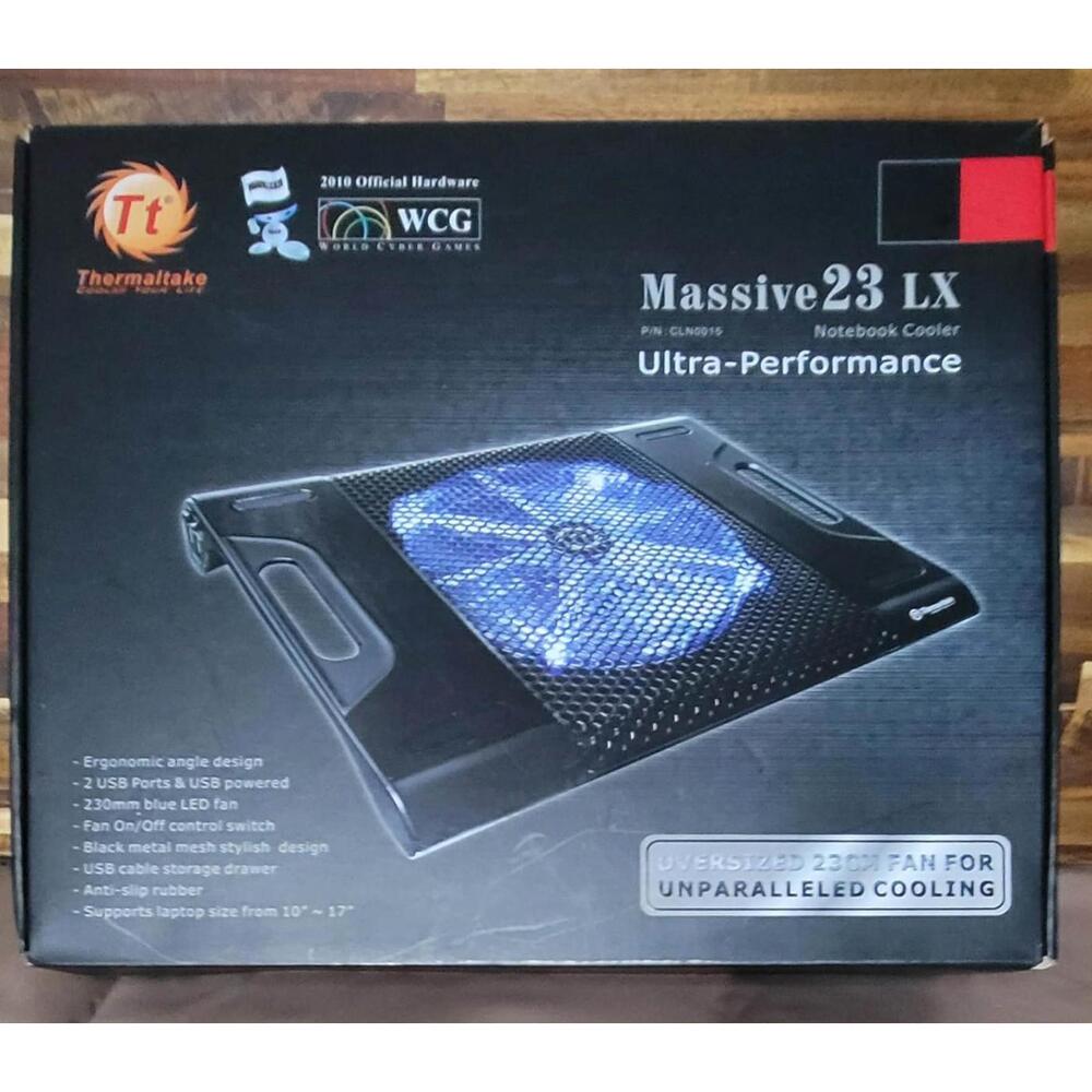 Thermaltake Notebook Cooler P/N : CLN0015 Massive 23 LX